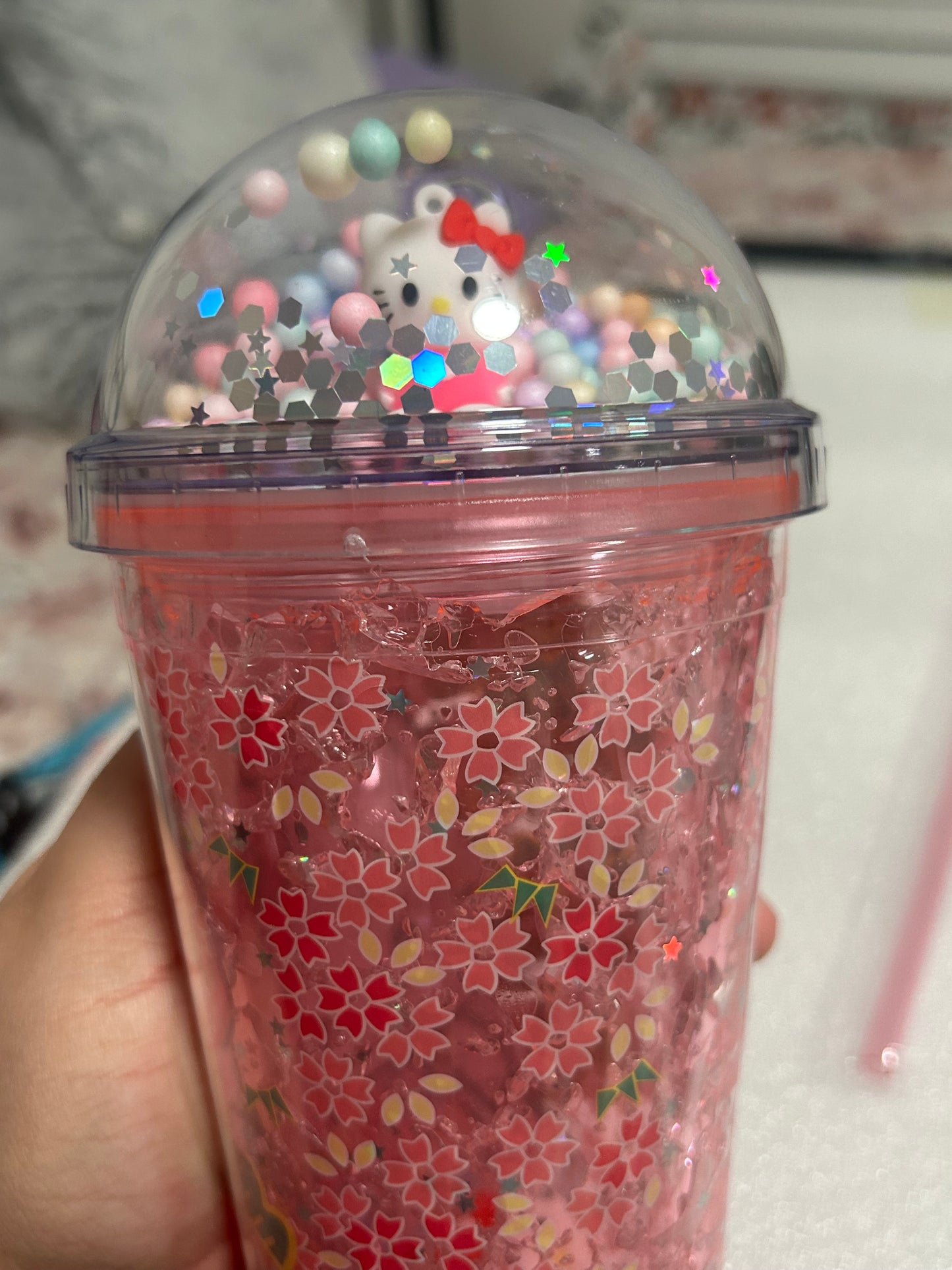 Vaso con gel interno