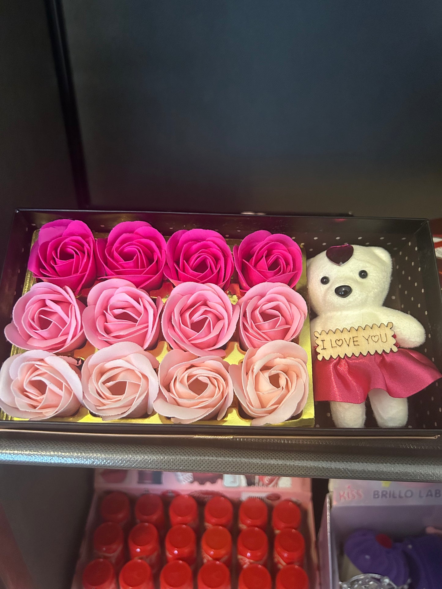 Cajita de rosas