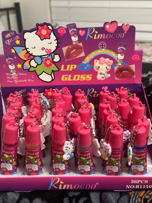 Lip gloss con color