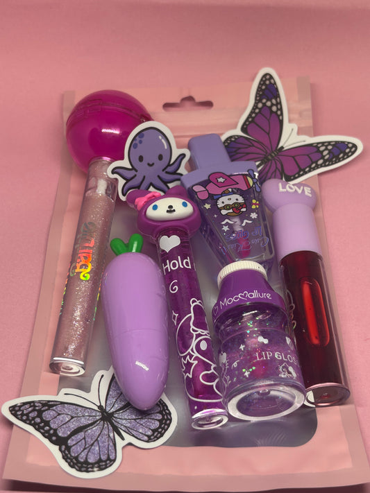 💜Lippie bag morada 💜